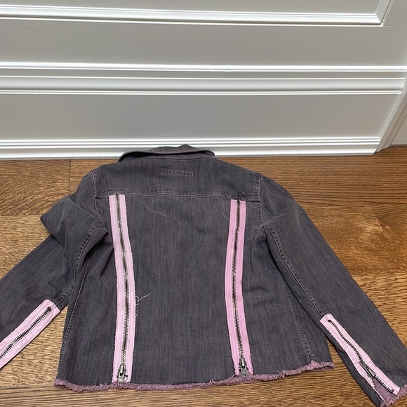 Marc Jacobs Denim Jacket Purple and light Pink- Super rare! - Picture 2 of 4